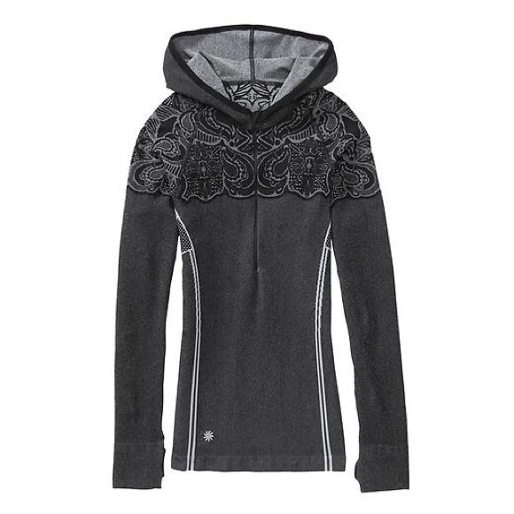Athleta Tops - Athleta | Half Twist Hoodie